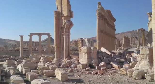L`armée syrienne avance vers Palmyre